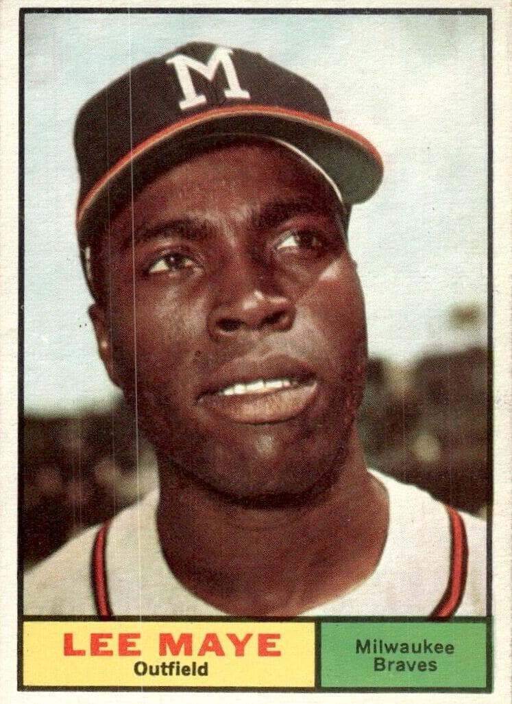 Lee Maye 1961 topps Topps