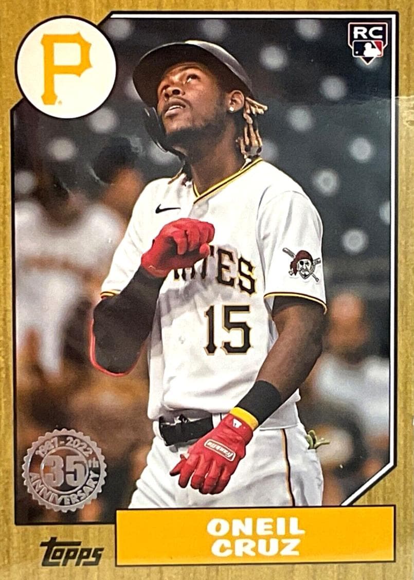 Oneil Cruz 2022 topps Topps