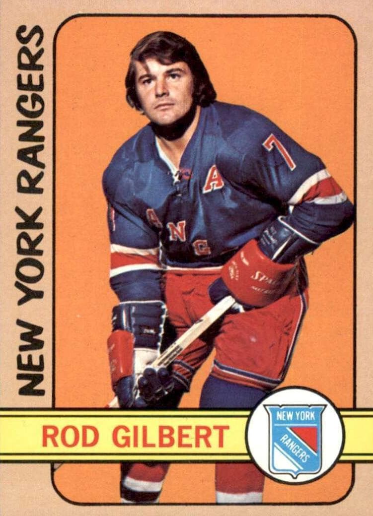 Rod Gilbert 1972 topps