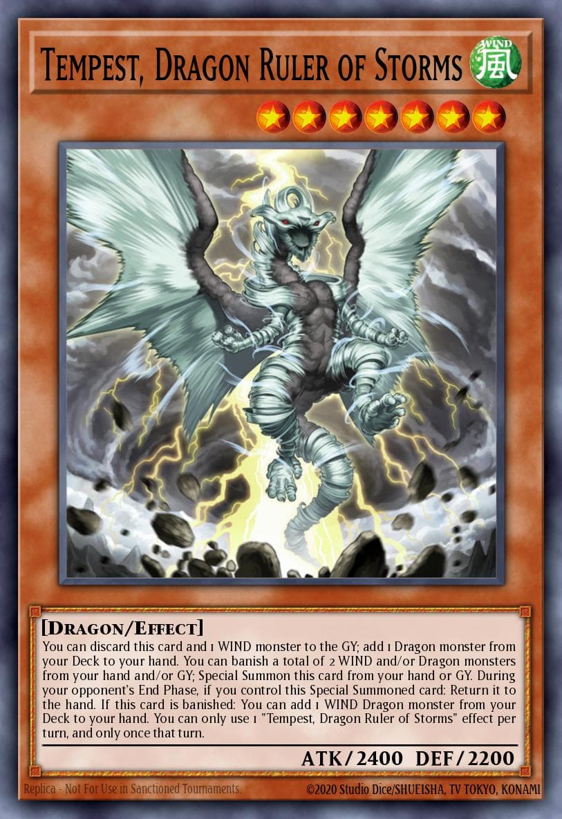 Tempest, Dragon Ruler of Storms #MGED-EN011