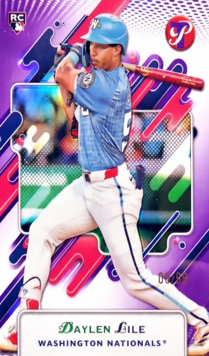 Daylen Lile trading card