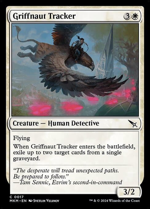 Griffnaut Tracker 2024 Magic: The Gathering Murders at Karlov Manor Foil