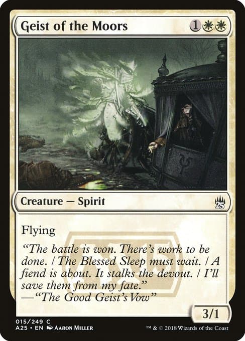 Geist of the Moors 2018 Magic: The Gathering Masters 25