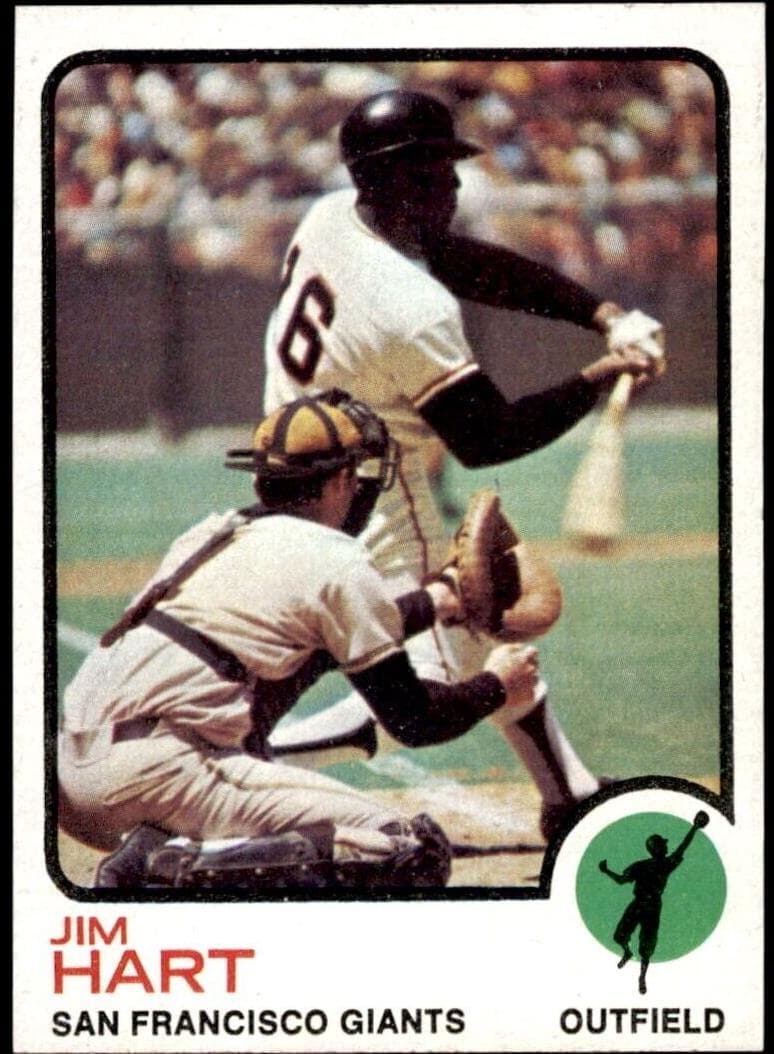 Jim Hart 1973 topps Topps