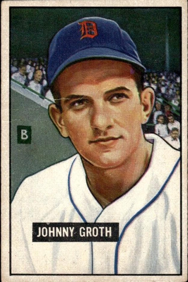 Johnny Groth 1951 bowman Bowman