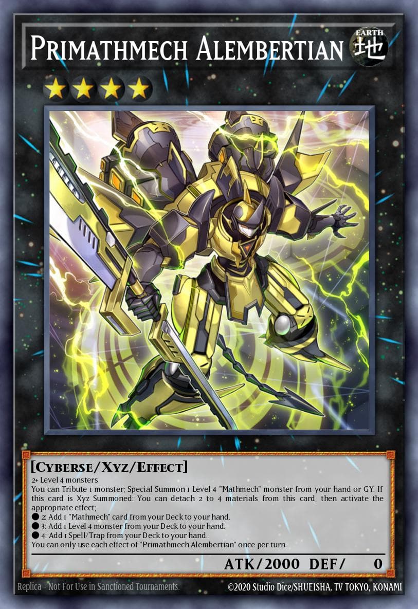 Primathmech Alembertian 2021 Yu-Gi-Oh! Maximum Gold: El Dorado