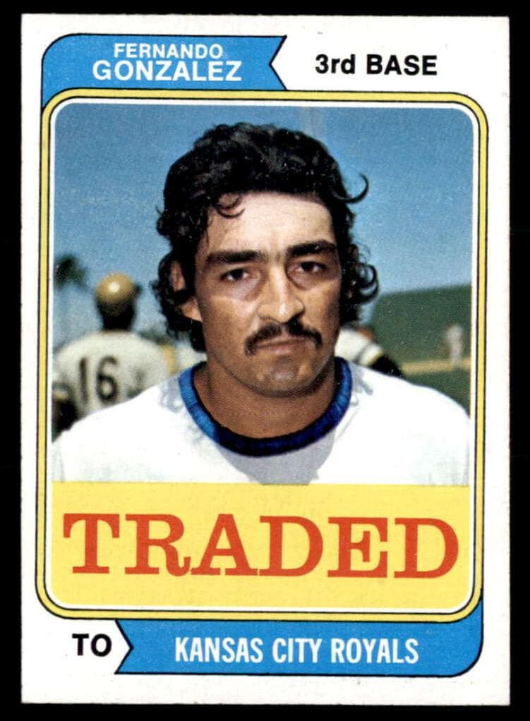 Fernando Gonzalez 1974 topps Topps