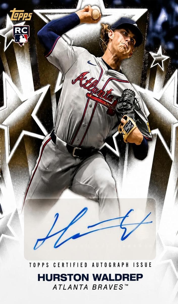 Hurston Waldrep 2025 topps Topps