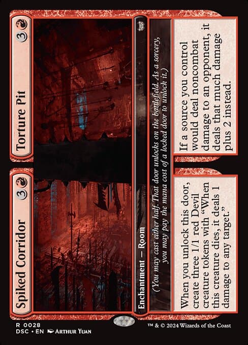 Spiked Corridor // Torture Pit 2024 Magic: The Gathering