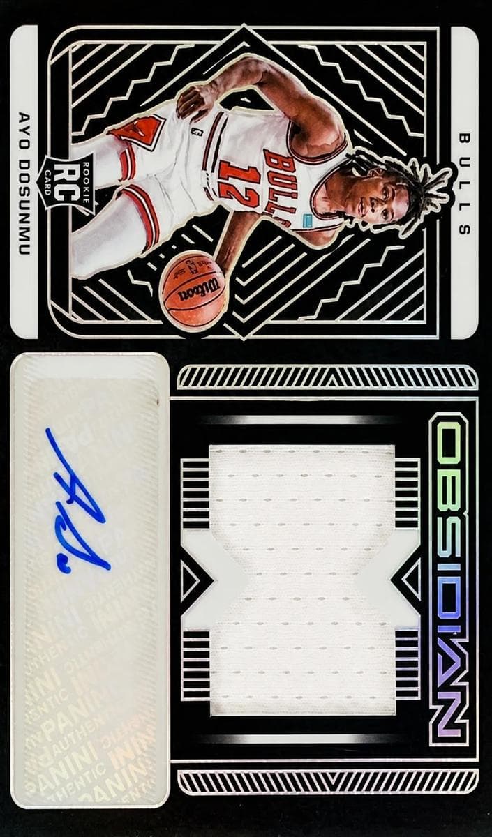 Ayo Dosunmu 2021 panini Panini Obsidian