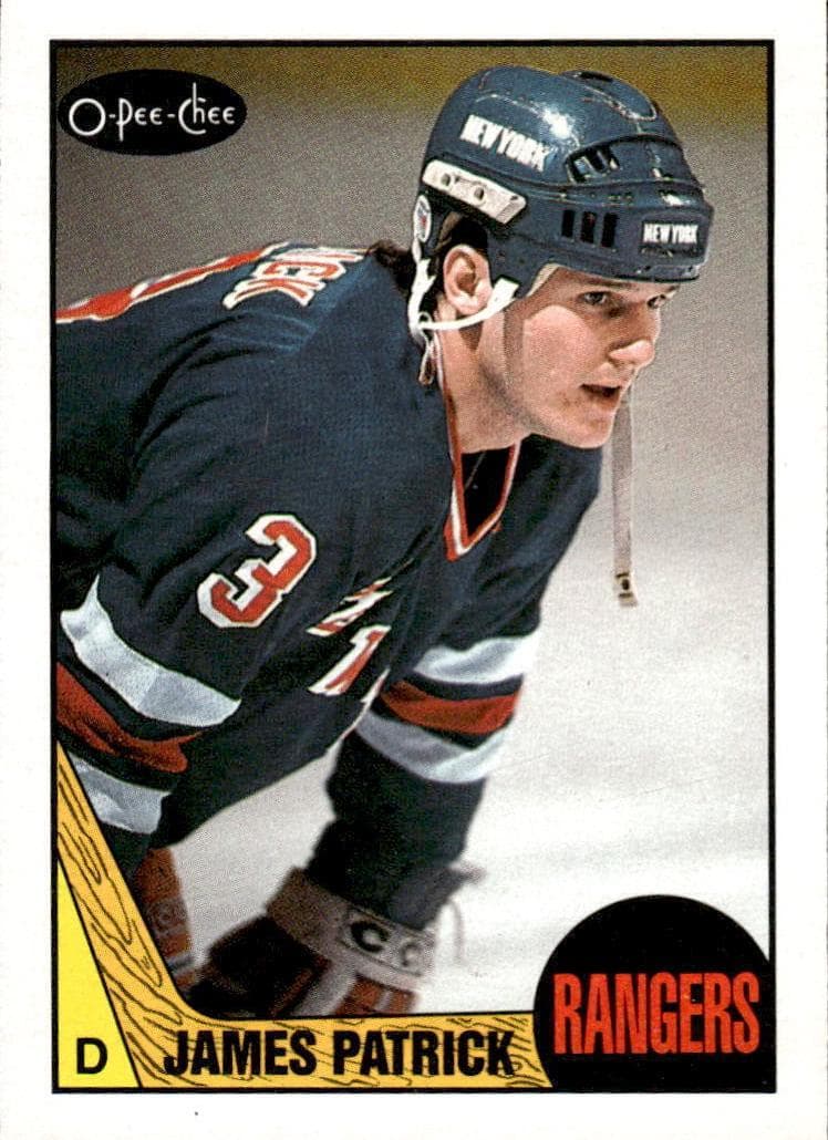 James Patrick 1987 topps O-Pee-Chee