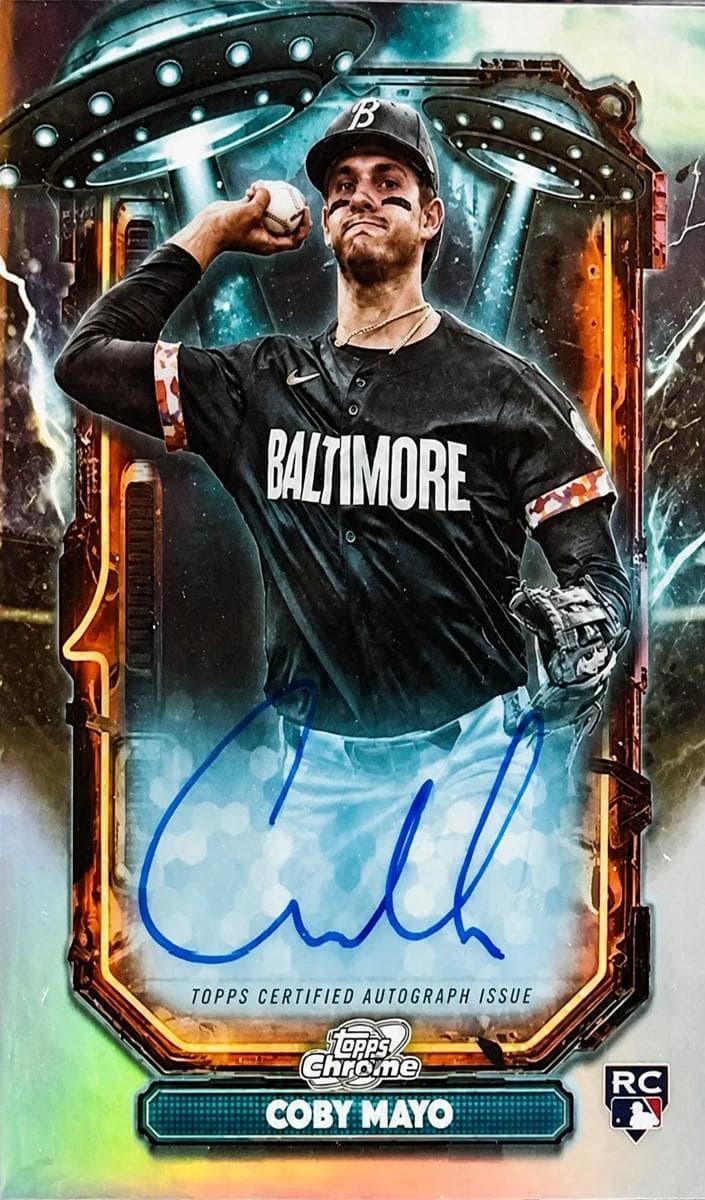 Coby Mayo 2025 topps Topps Cosmic Chrome