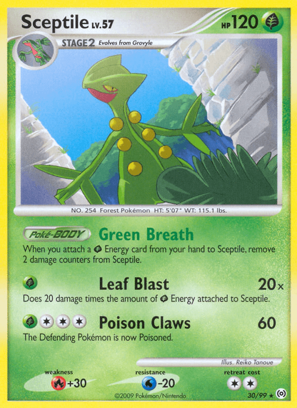 Sceptile 2009 Pokemon Arceus
