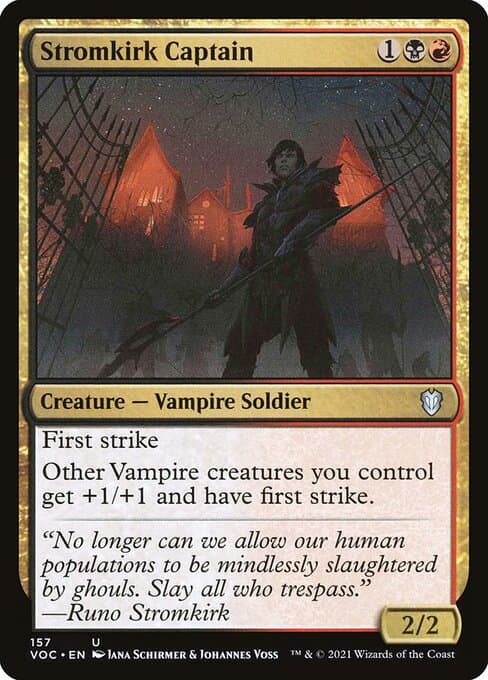 Stromkirk Captain 2012 Magic: The Gathering Dark Ascension