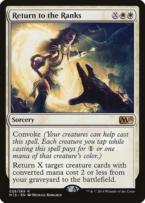 Return to the Ranks 2026 Magic: The Gathering