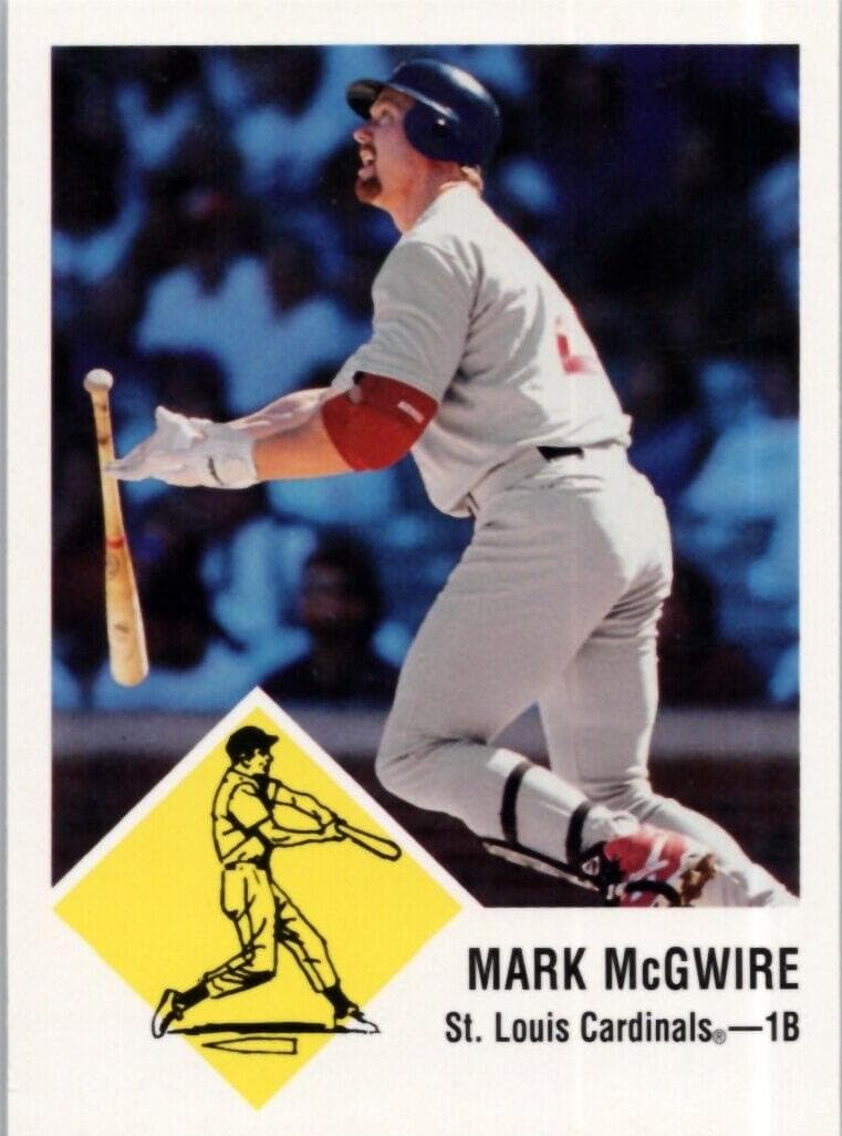 Mark McGwire 1998 topps Topps Gallery
