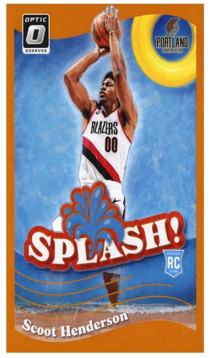Scoot Henderson 2023 panini Donruss Optic