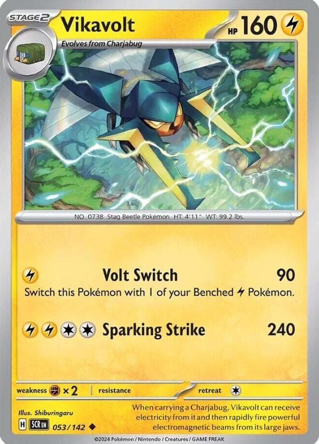 Vikavolt trading card