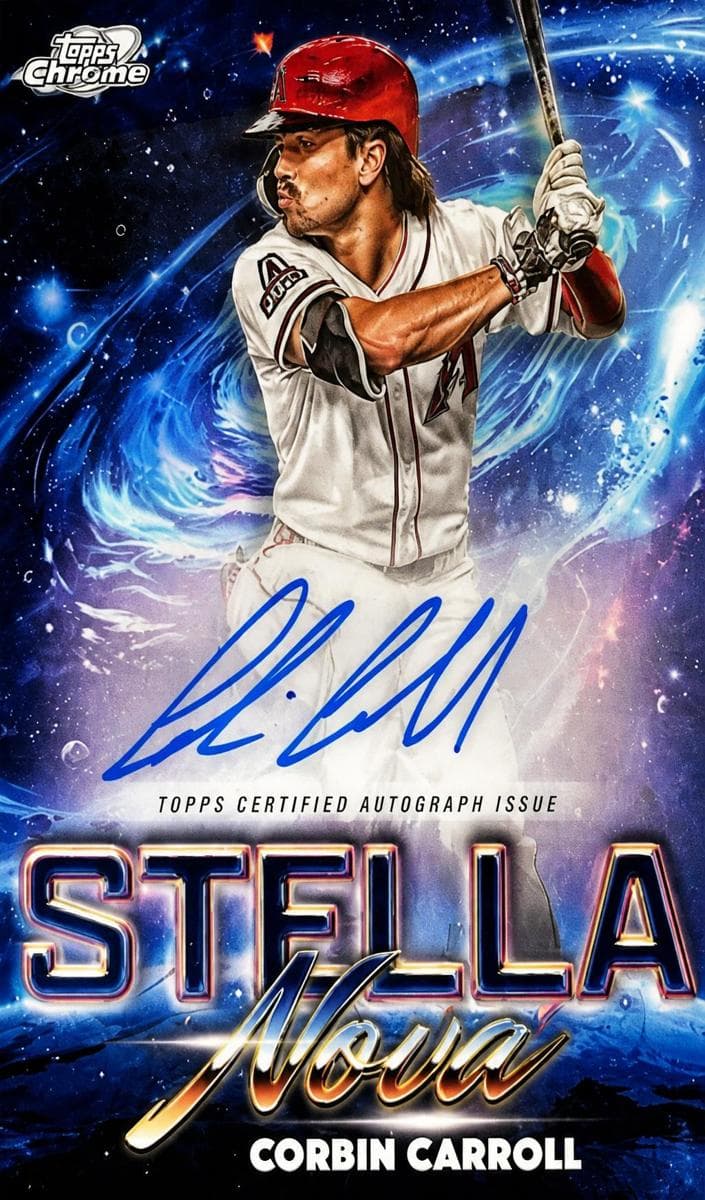 Corbin Carroll 2025 topps Topps Cosmic Chrome