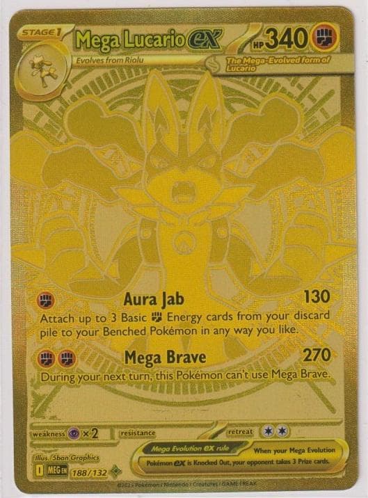 Mega Lucario ex #188