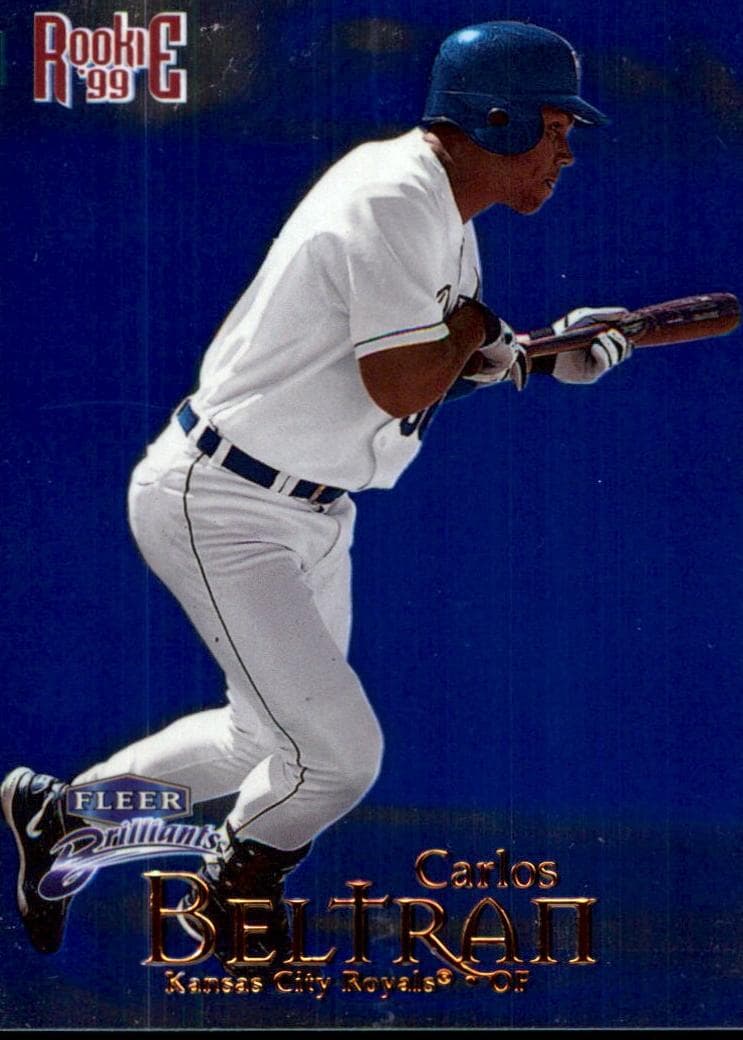 Carlos Beltran 1999 fleer Fleer Brilliants
