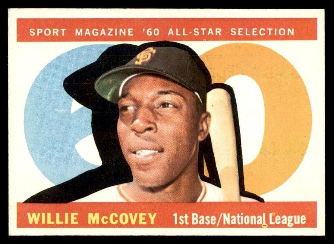Willie McCovey 1960 topps Topps