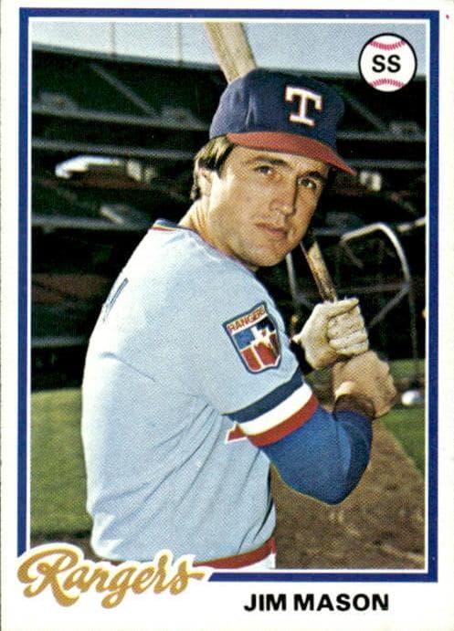 Jim Mason 1978 topps Topps