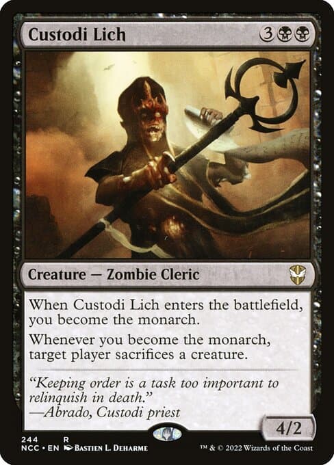 Custodi Lich 2022 Magic: The Gathering