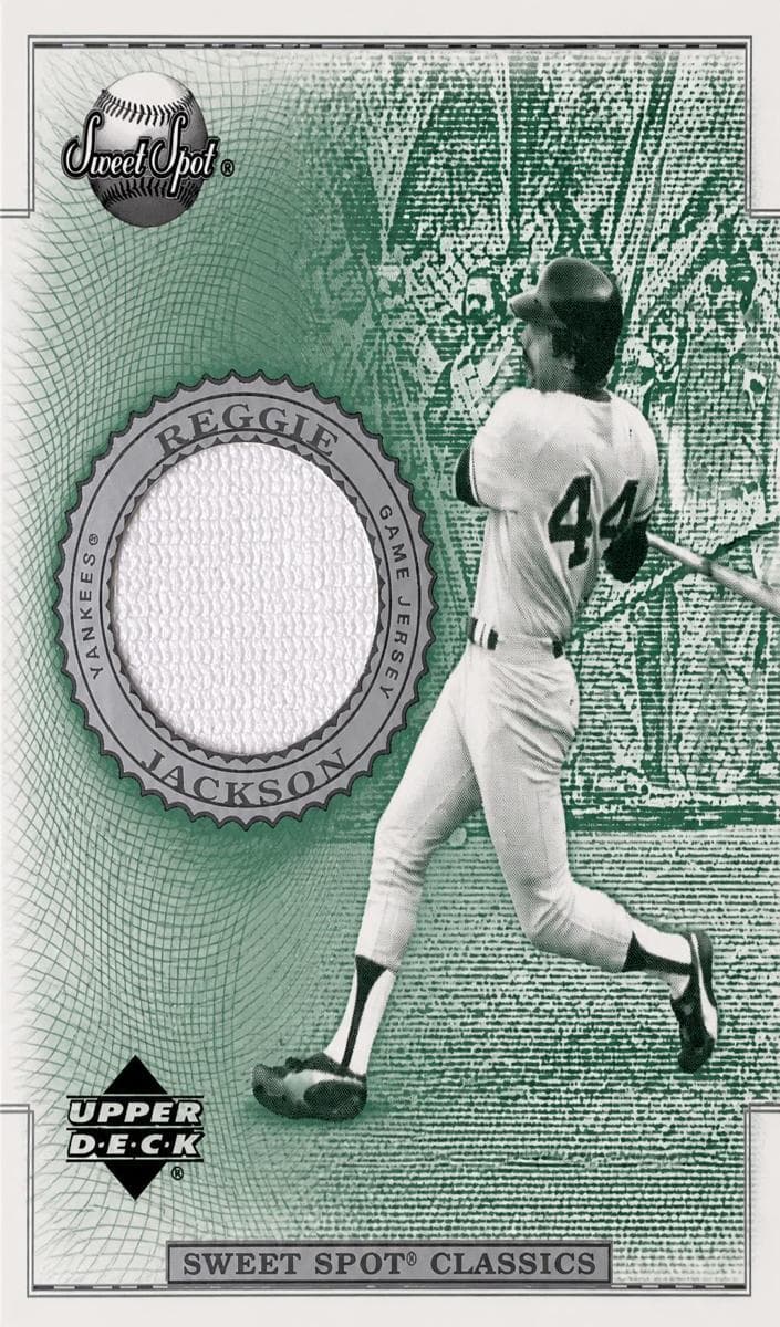 Reggie Jackson 2002 upper-deck