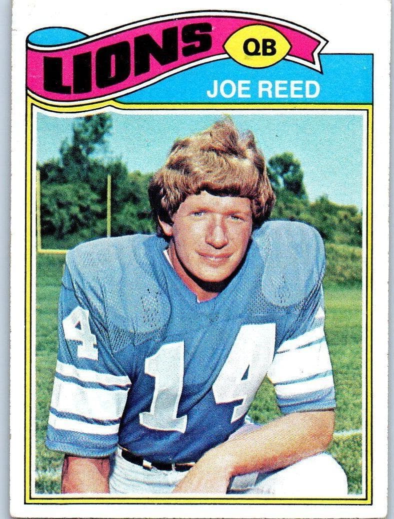 Joe Reed 1977 topps Topps Mexican