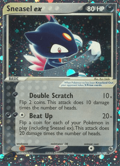 Sneasel EX #103