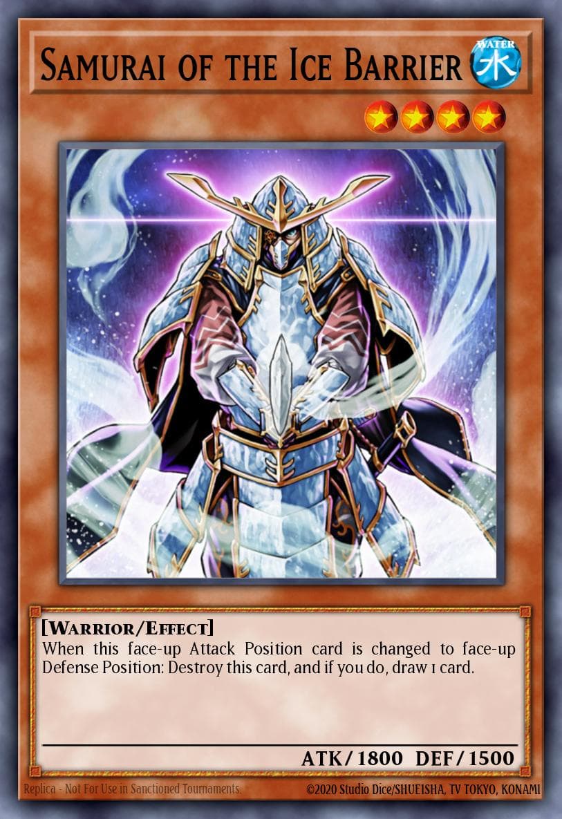 Samurai of the Ice Barrier #DT03-EN026