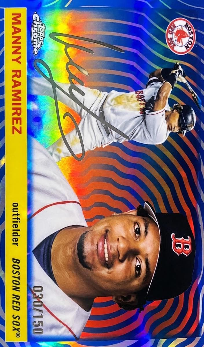 Manny Ramirez 2025 topps Topps Chrome Platinum