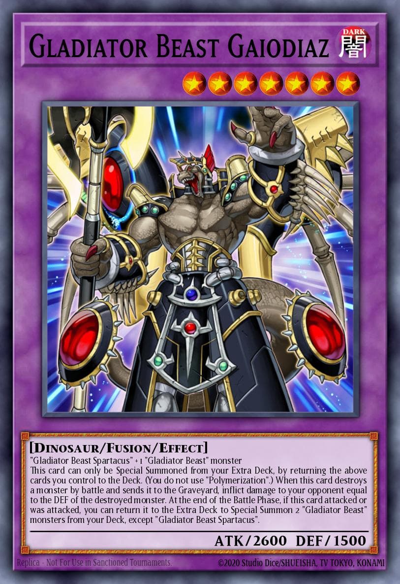 Gladiator Beast Gaiodiaz 2007 Yu-Gi-Oh! Gladiator's Assault