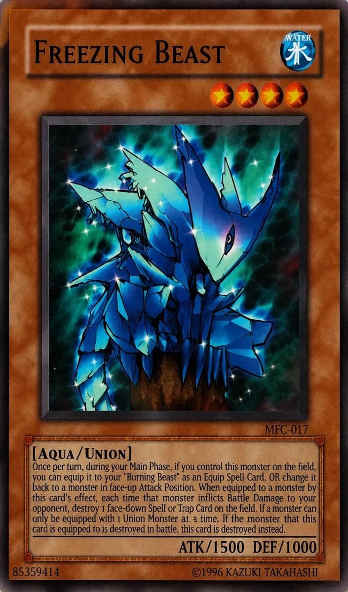 Freezing Beast 2003 Yu-Gi-Oh! Magician's Force