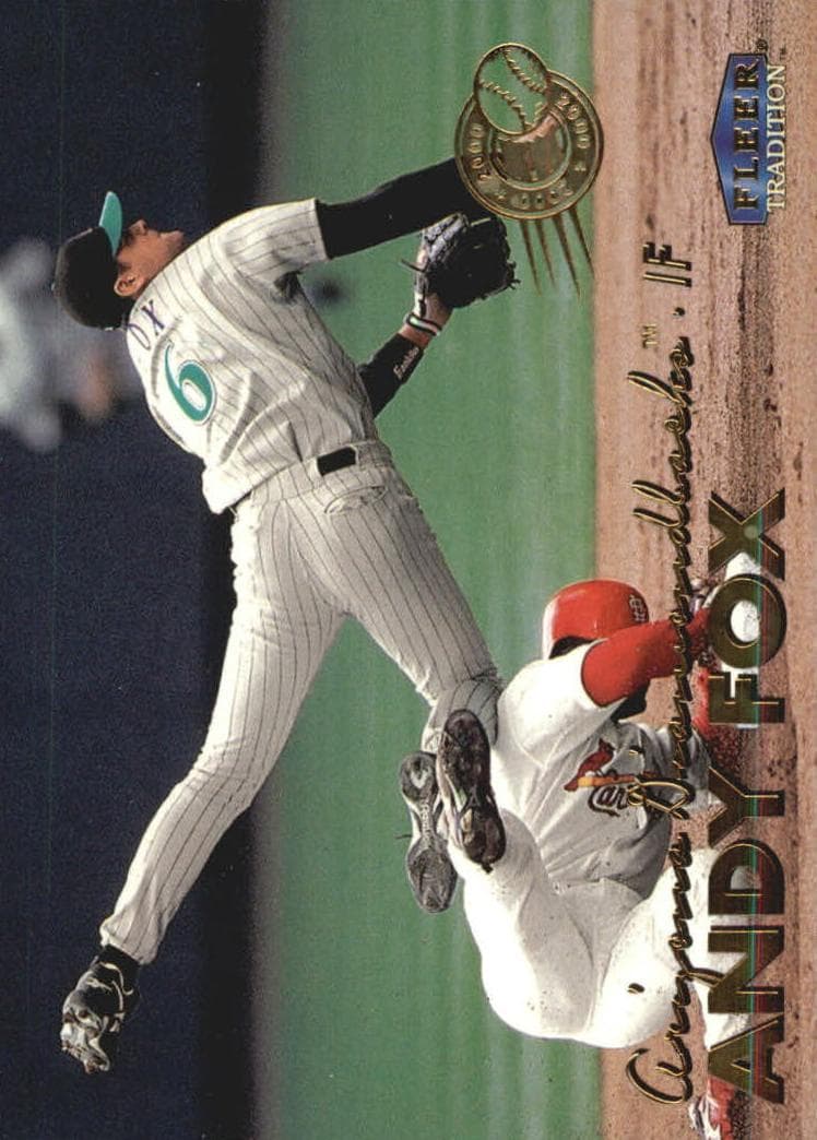 Andy Fox 1999 fleer Fleer Tradition