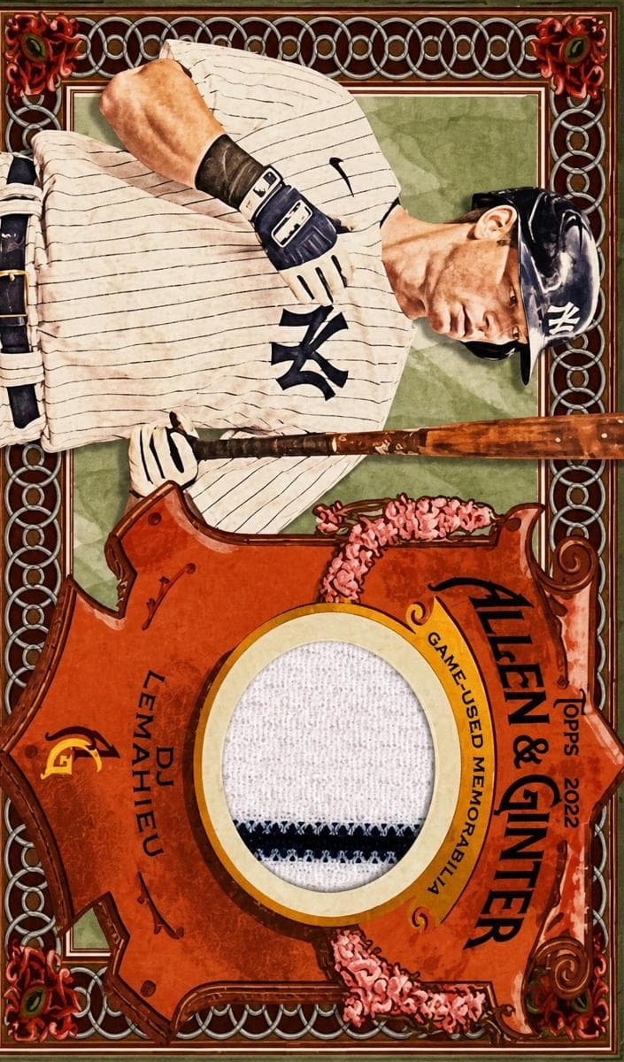 DJ LeMahieu 2022 topps Topps Allen & Ginter