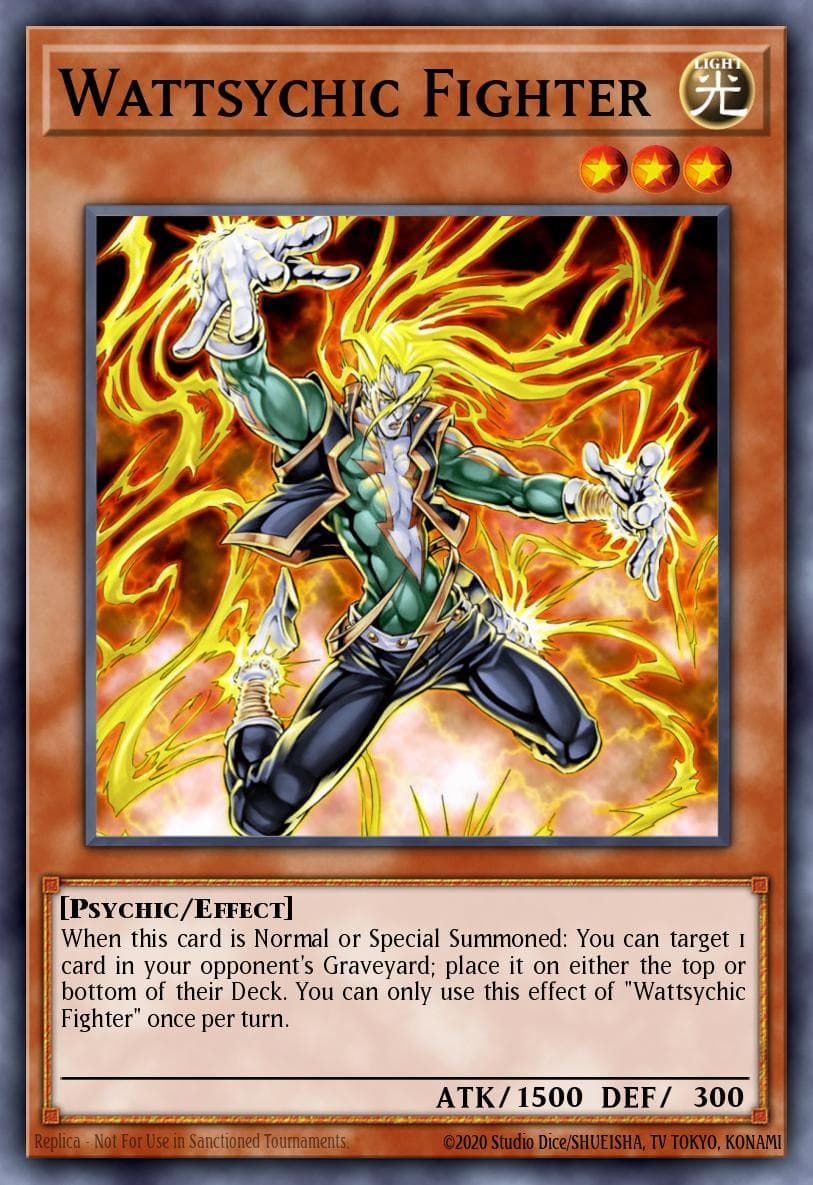 Wattsychic Fighter 2015 Yu-Gi-Oh! World Superstars