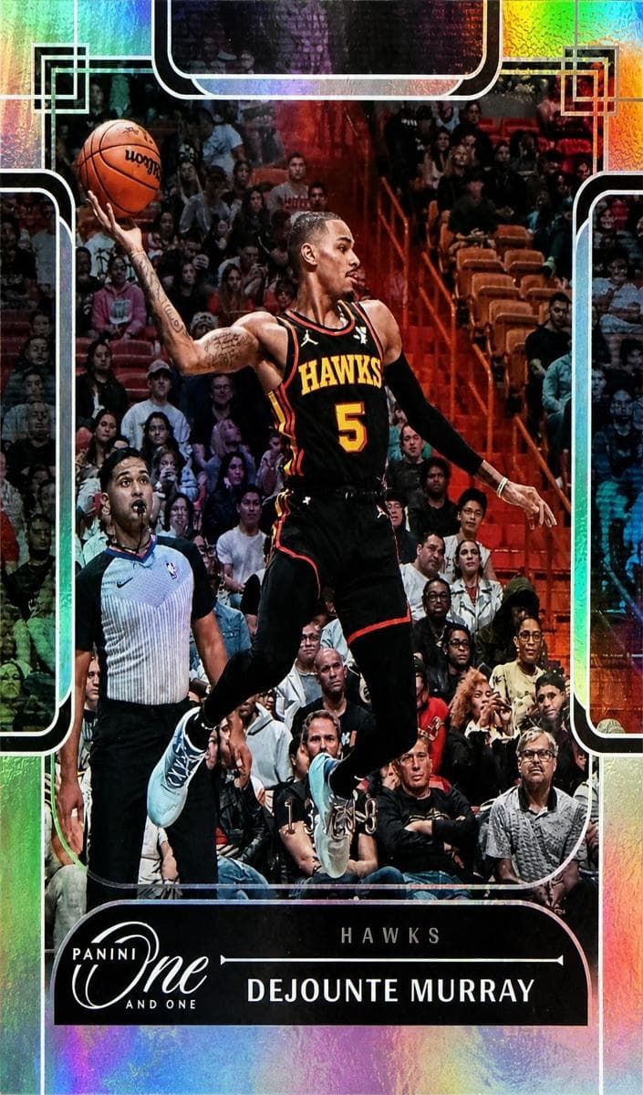 Dejounte Murray 2023 panini Panini One and One