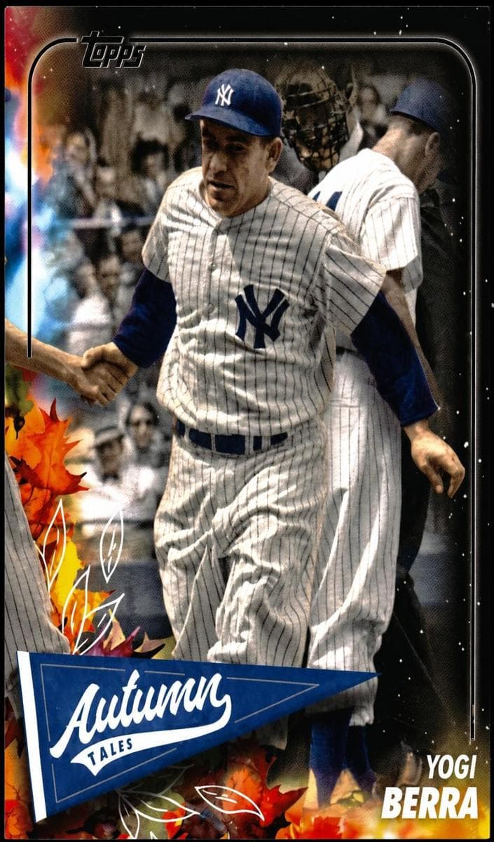 Yogi Berra 2024 topps Topps Update