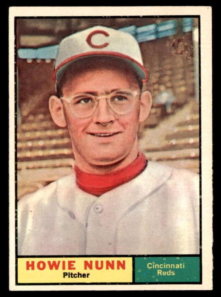 Howie Nunn 1961 topps Topps