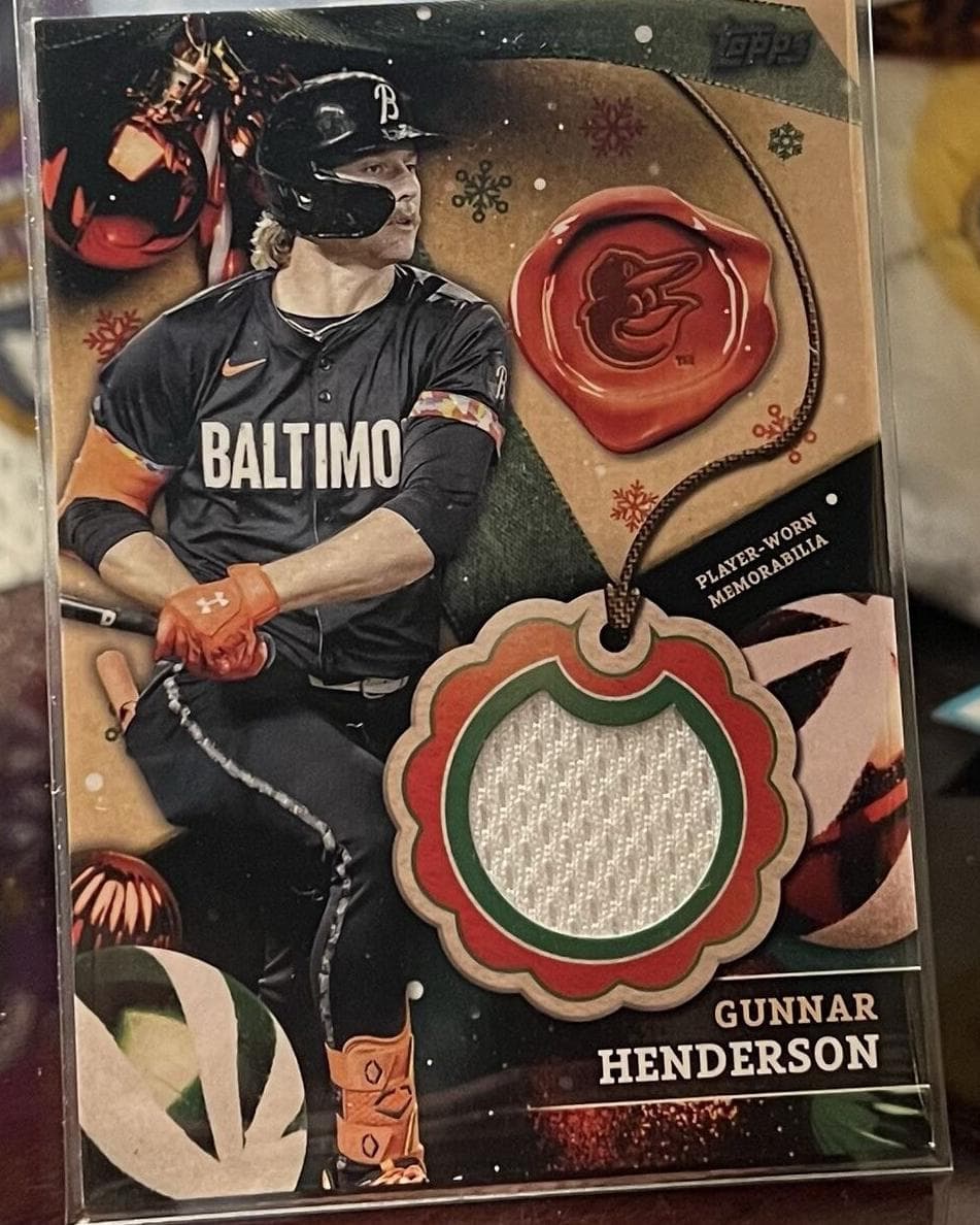 Gunnar Henderson 2023 topps