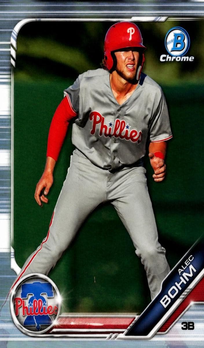Alec Bohm 2019 bowman Bowman Draft
