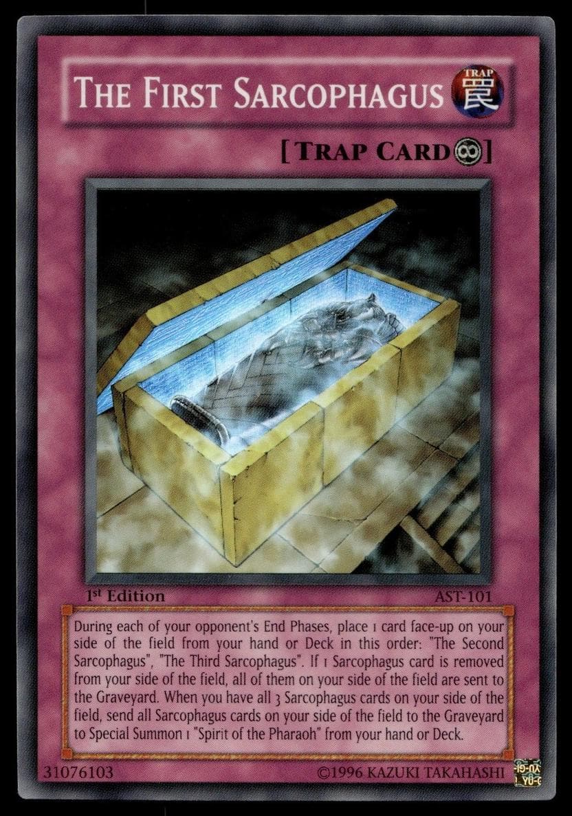 The First Sarcophagus 2004 Yu-Gi-Oh! Ancient Sanctuary