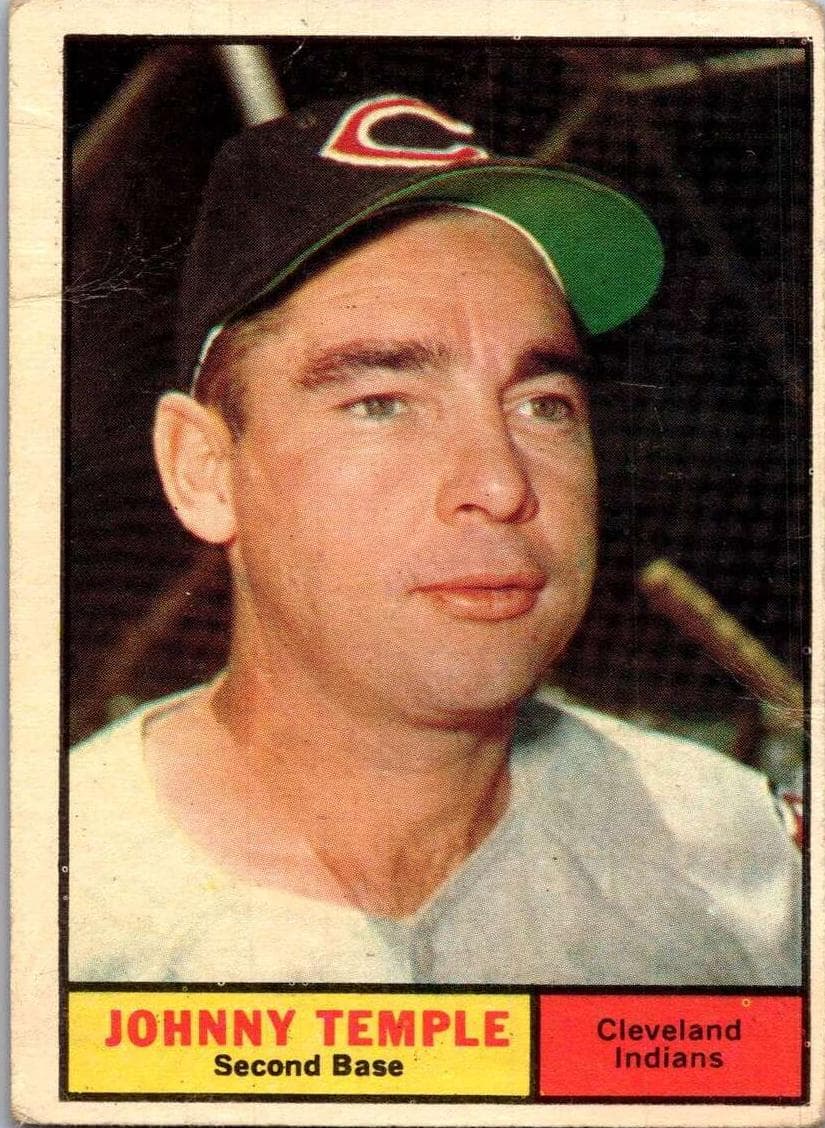 Johnny Temple 1961 topps Topps