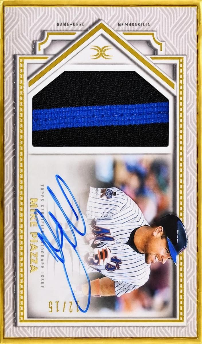 Mike Piazza 2022 topps Topps Definitive Collection