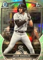 Jacob Gonzalez trading card