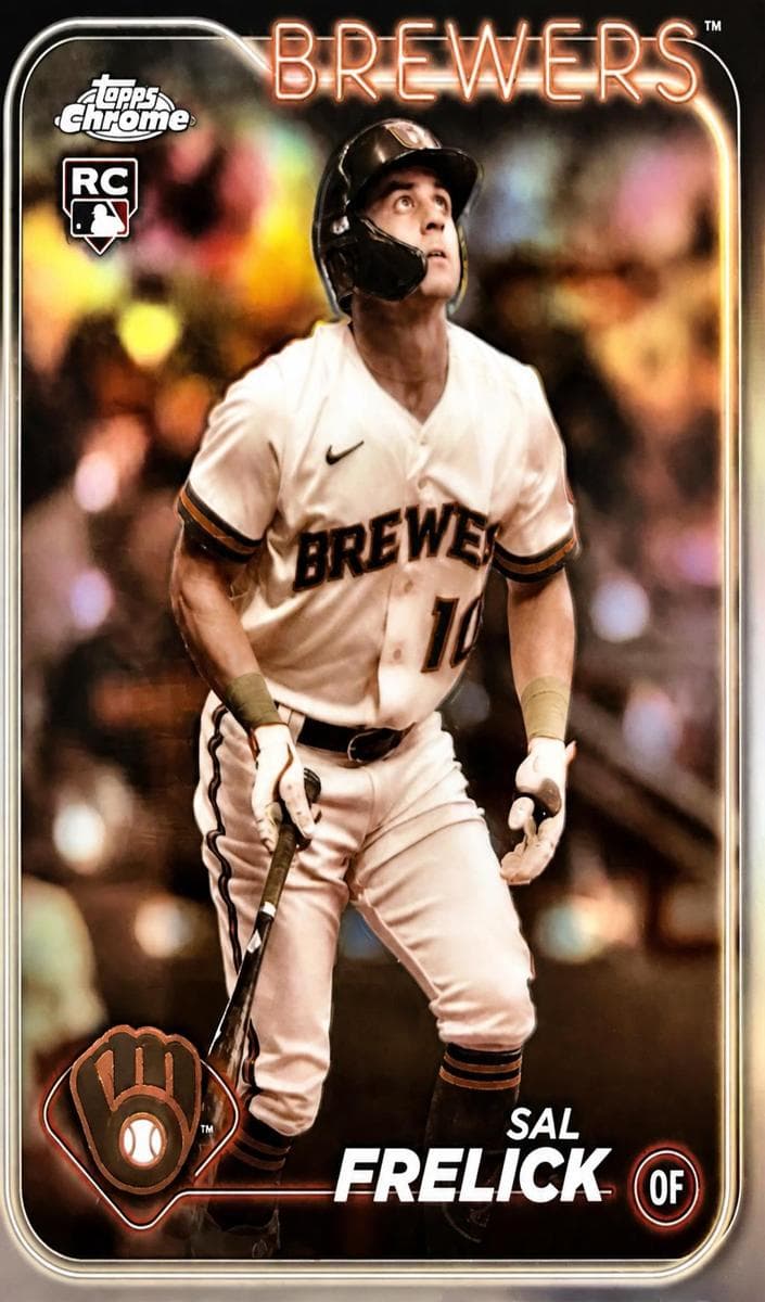 Sal Frelick 2024 topps Topps Chrome