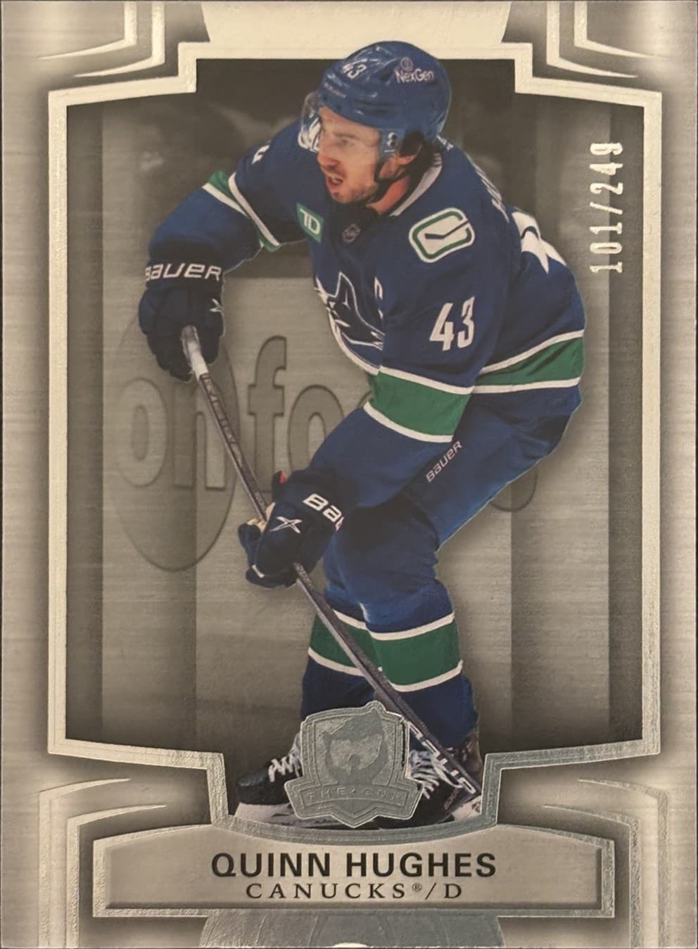 QUINN HUGHES -25 THE CUP HOCKE
