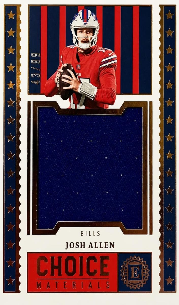 Josh Allen 2022 panini